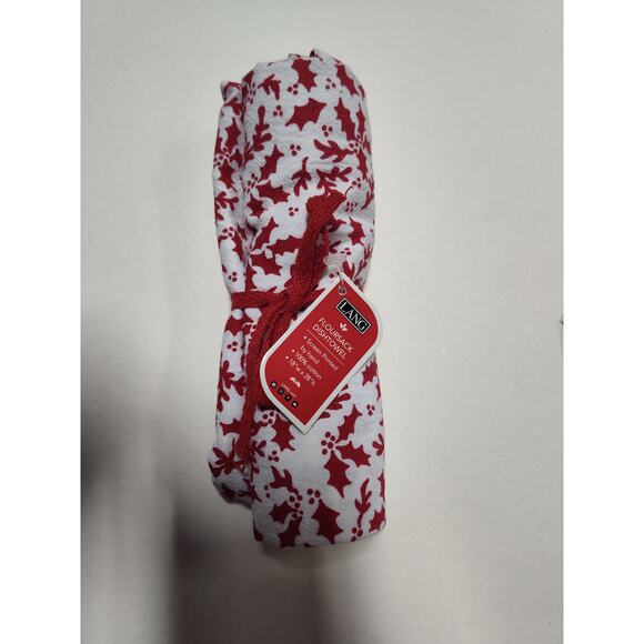 Holiday Flour Sack Dish Towel - Picture 1 of 4